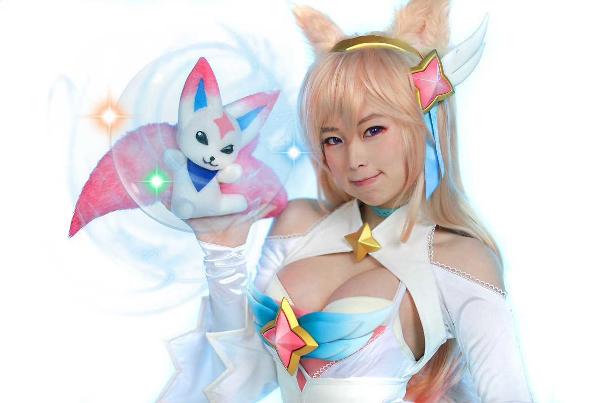 天使脸魔鬼身材的星之守护阿狸COS